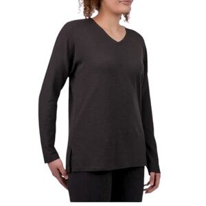 Ellen Tracy - Women's Ottoman Rib Top